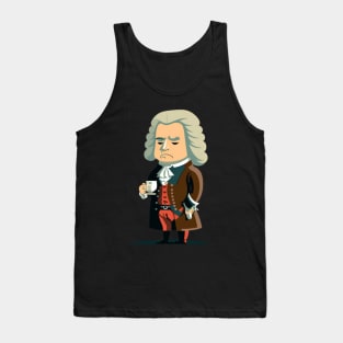 Bach and Coffee Tank Top